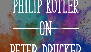 philip kotler on peter drucker